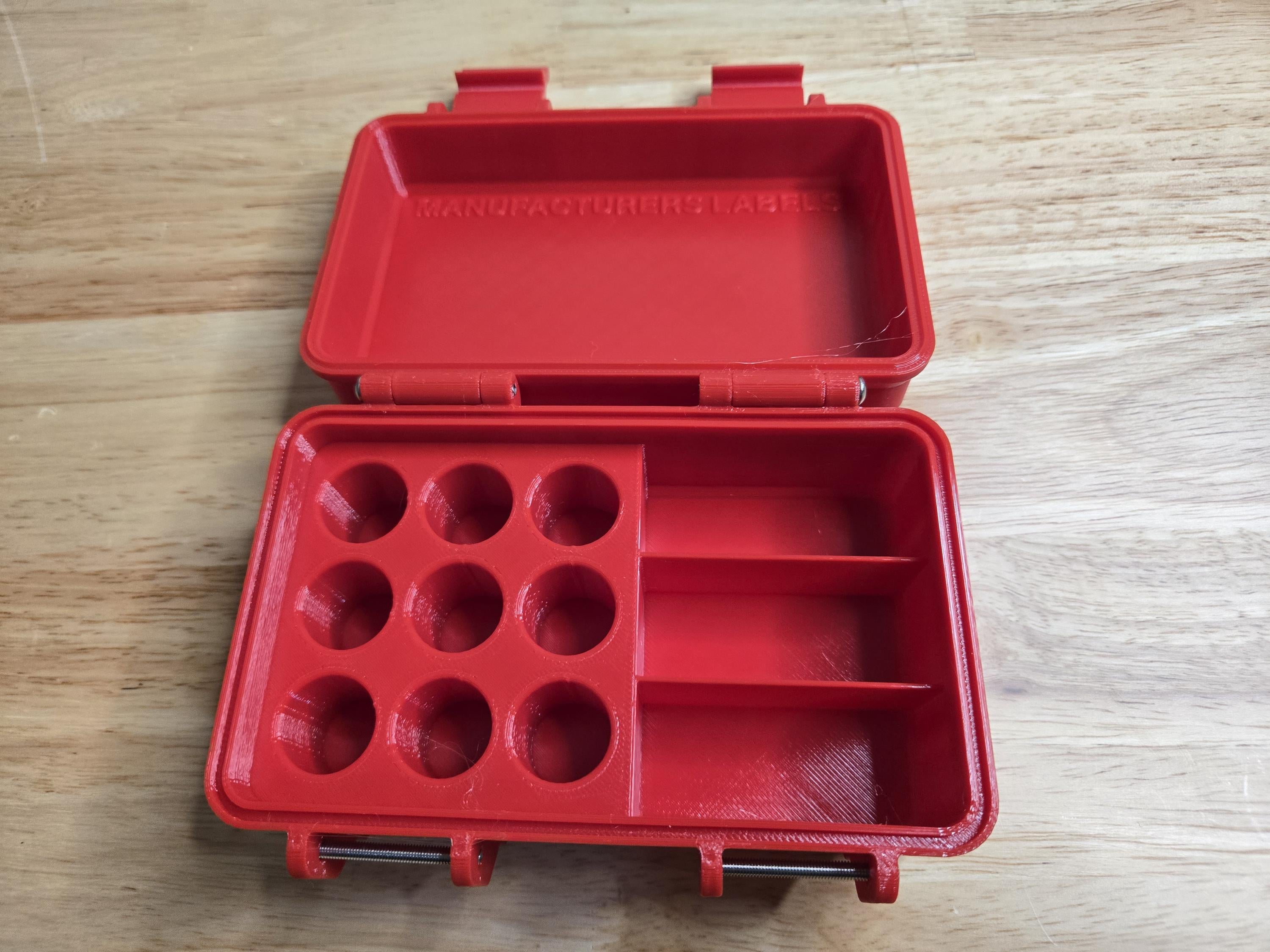 3ML and syringe travel Case - 3D Printed Refrigerator Box - GLP1, Tirz, Reta, Peppers, peps, peptides