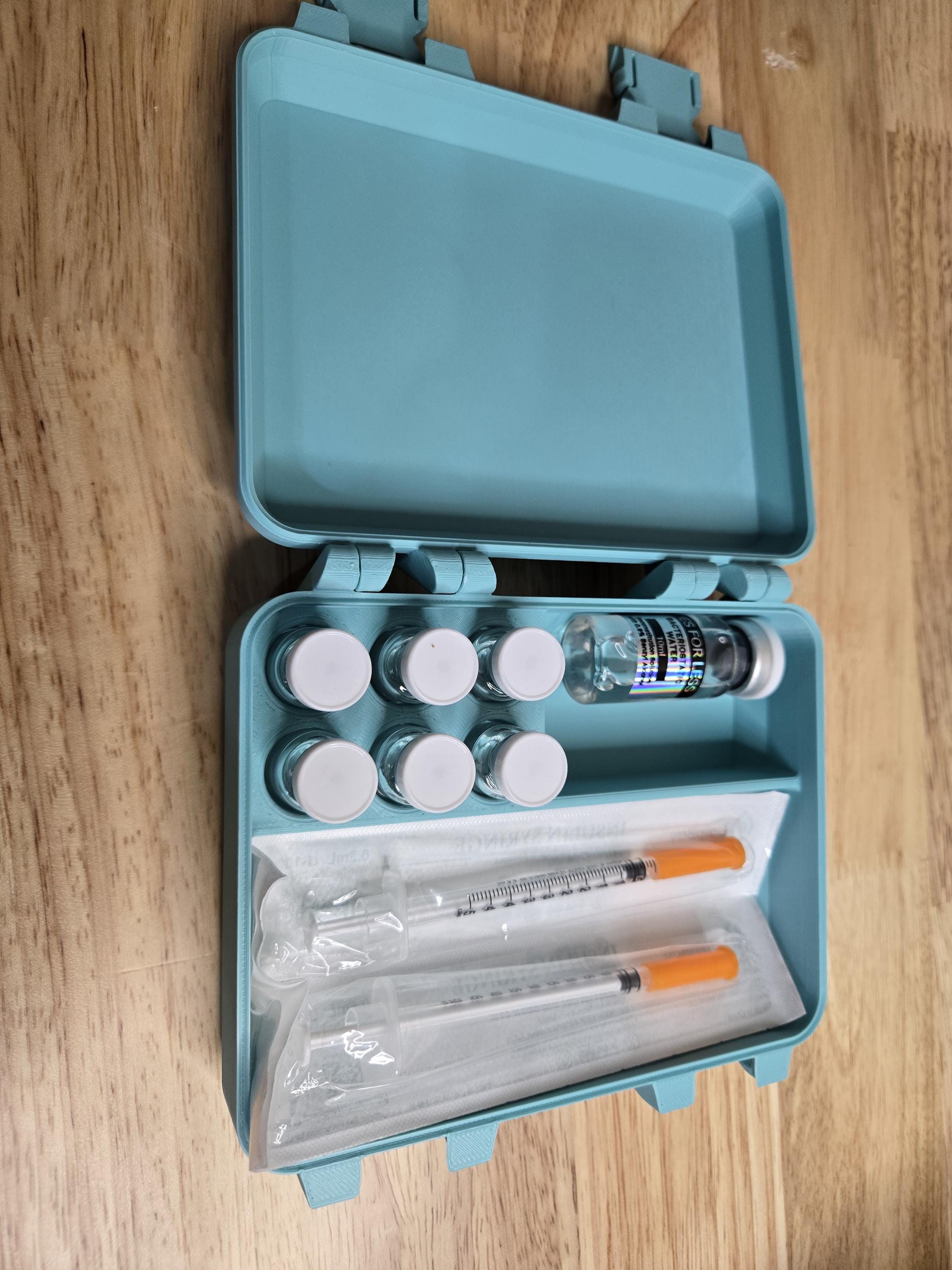 3D Printed Personal 3ml Vial Peptide Case