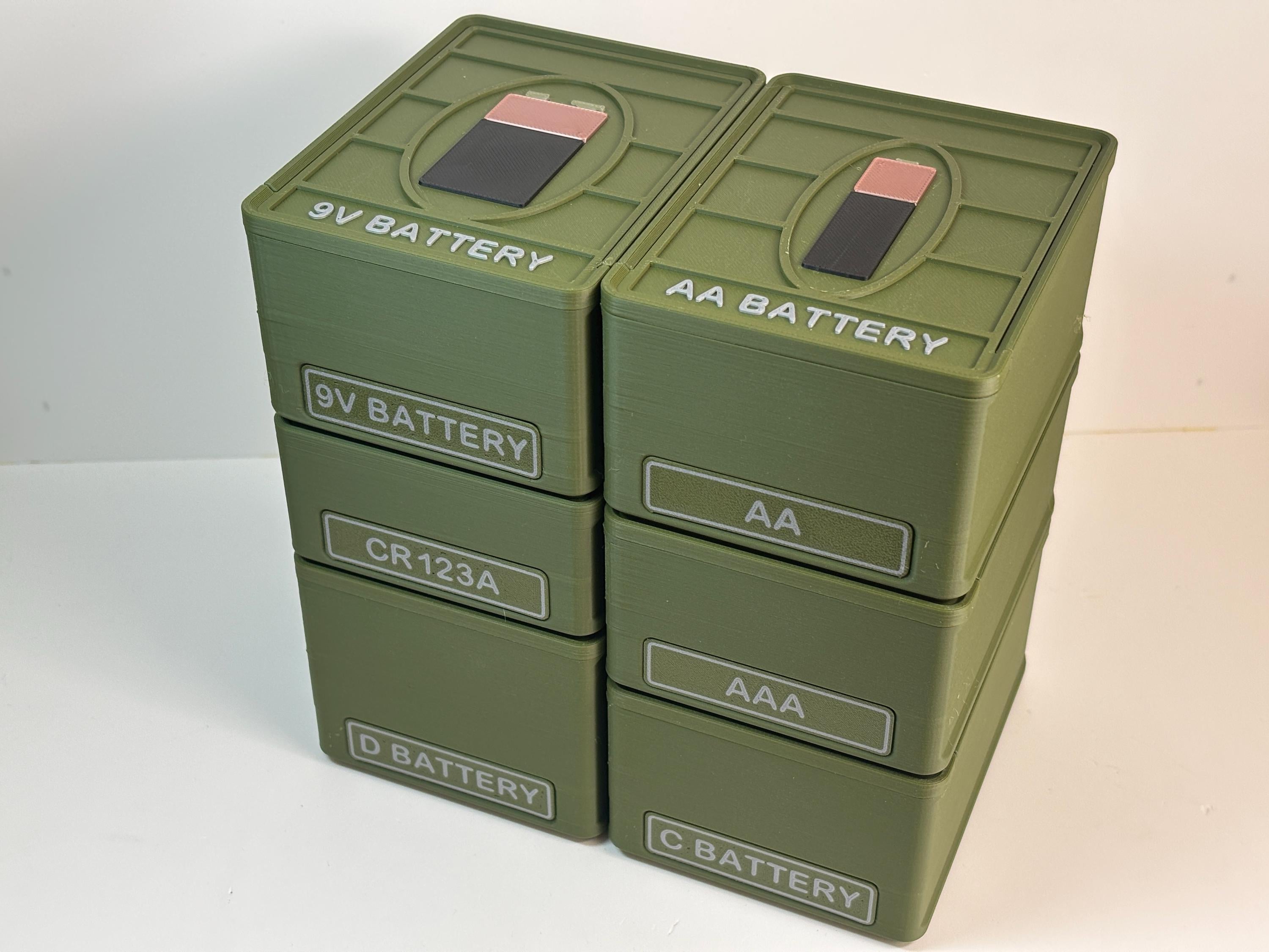 3d Printed D Battery Box