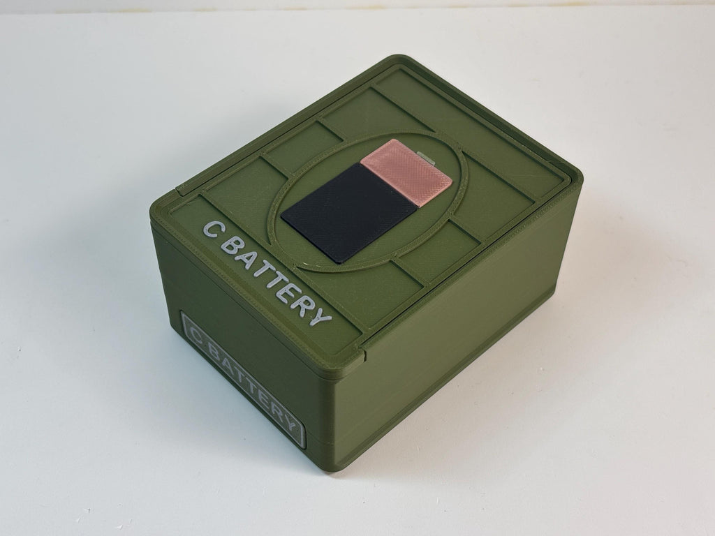 3d Printed C Battery Box