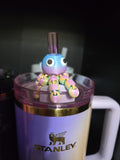 Octopus Straw Topper  3D Printed Stanley Tumbler Accessory