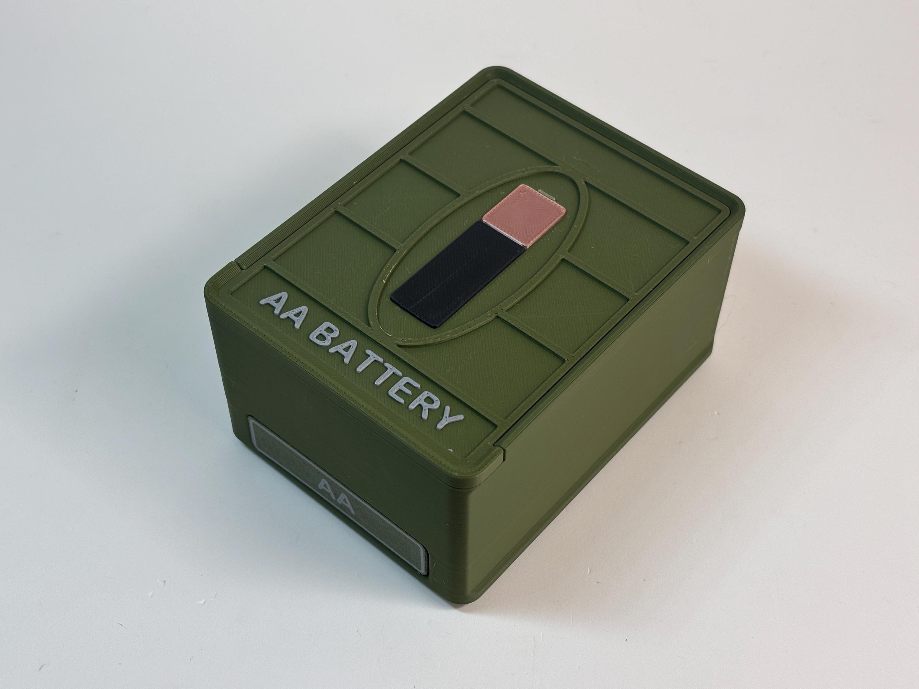 3d Printed AA Battery Box