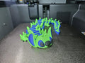 Alien Dragon | Articulated Fidget Toy | 3D Printed Collectible Figurine | Moveable | 17"
