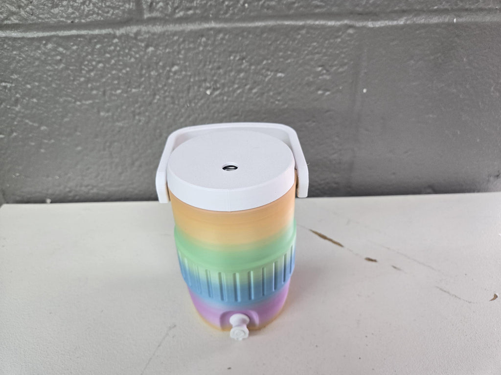 3D Printed Can Holder Cooler Koozie, Energy drink holder, handle, 3D printed 12oz can holder, Easy Grip Accessory