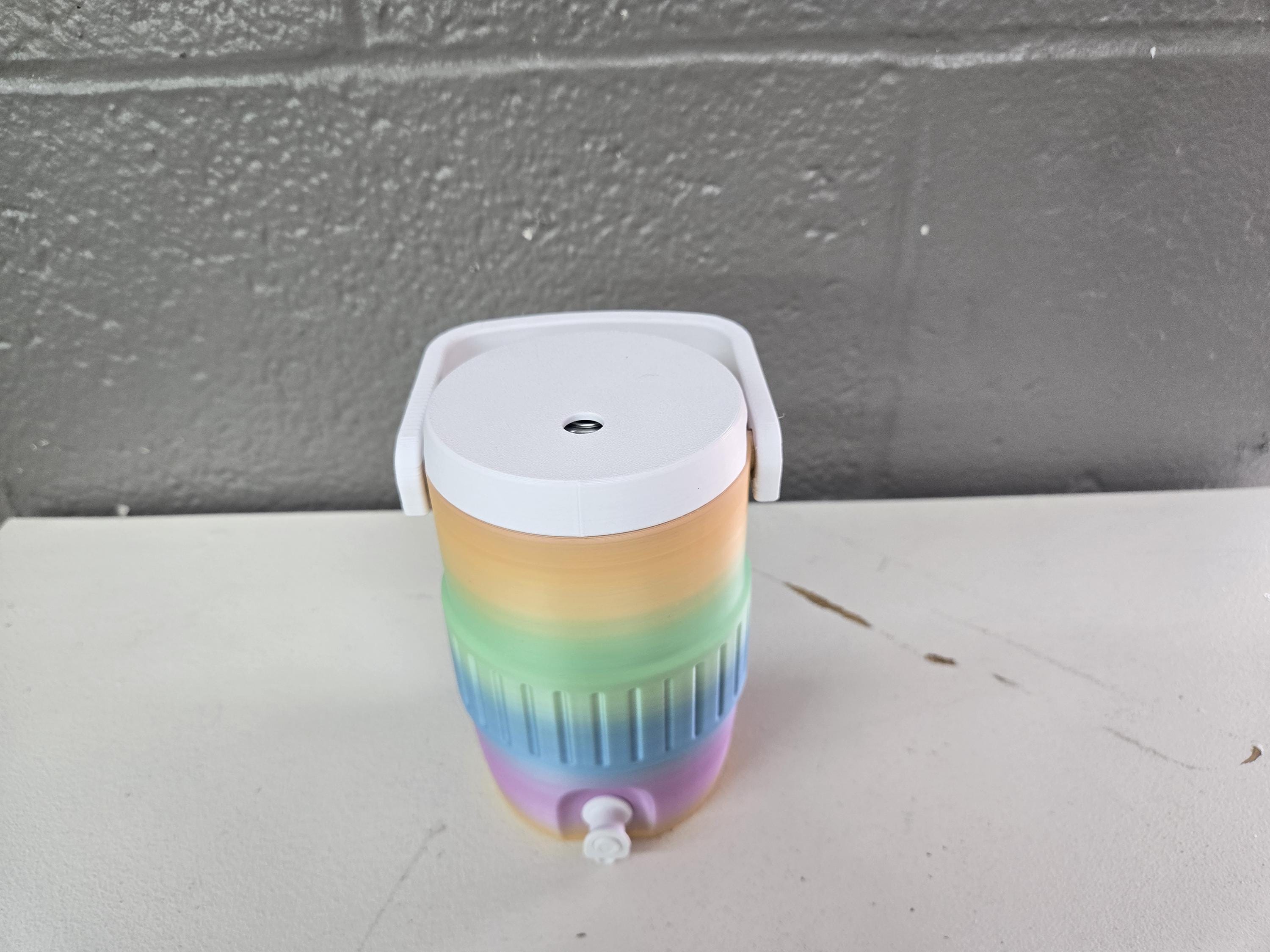 3D Printed Can Holder Cooler Koozie, Energy drink holder, handle, 3D printed 12oz can holder, Easy Grip Accessory