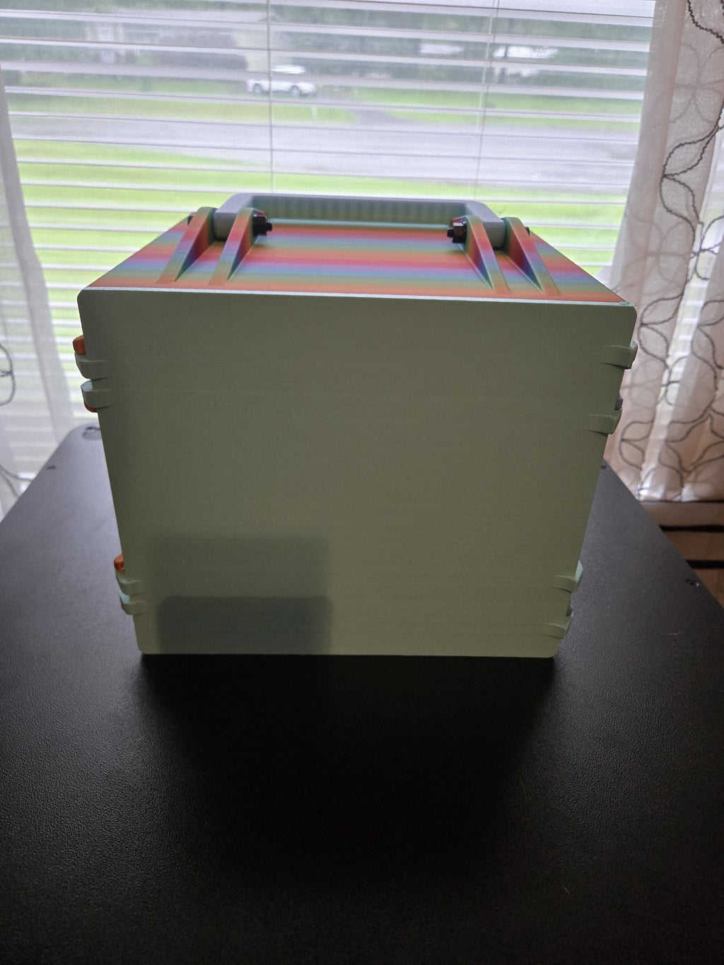 Peptide Storage Box with 3 Drawers and Lockable Door | 100 3ml, 49 5/10ml & 25 BAC Water | Removable Inserts | Vial Organizer with Handle