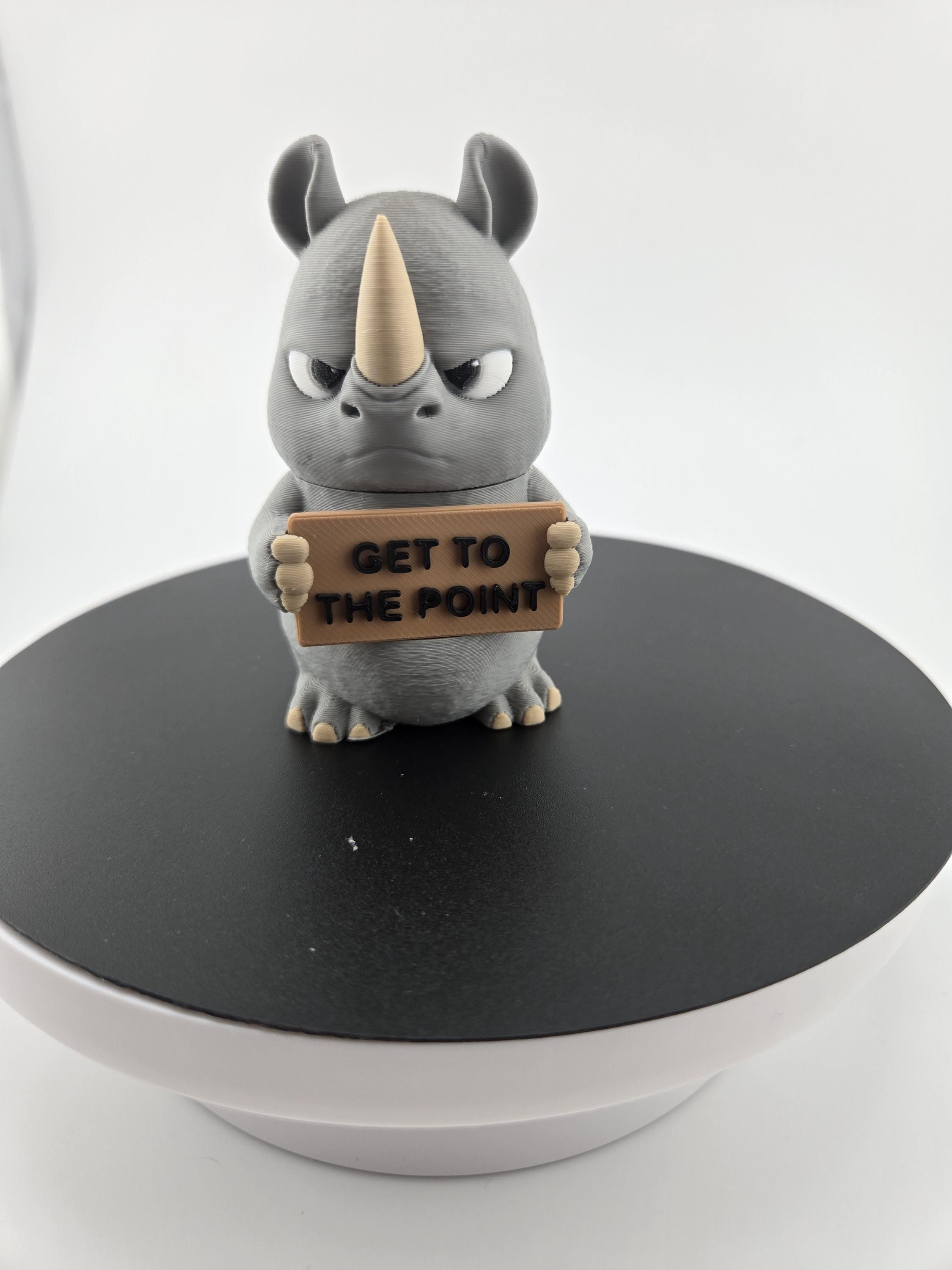 3D Printed Animals with Attitude | Funny Desk or Shelf Decor