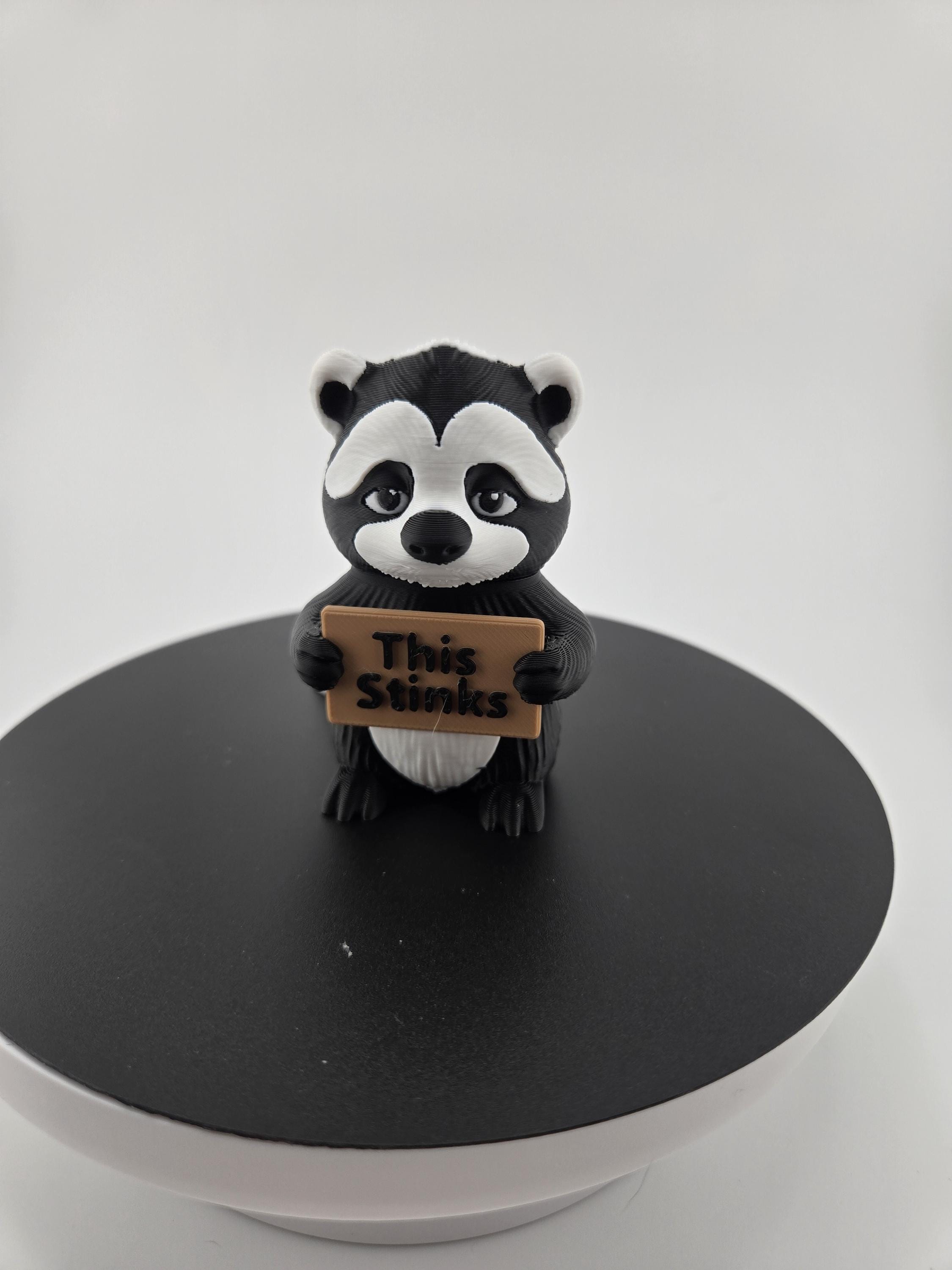3D Printed Animals with Attitude | Funny Desk or Shelf Decor