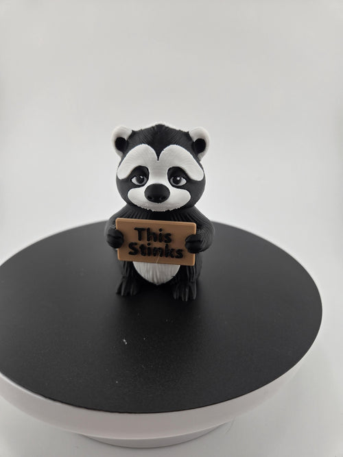 3D Printed Animals with Attitude | Funny Desk or Shelf Decor