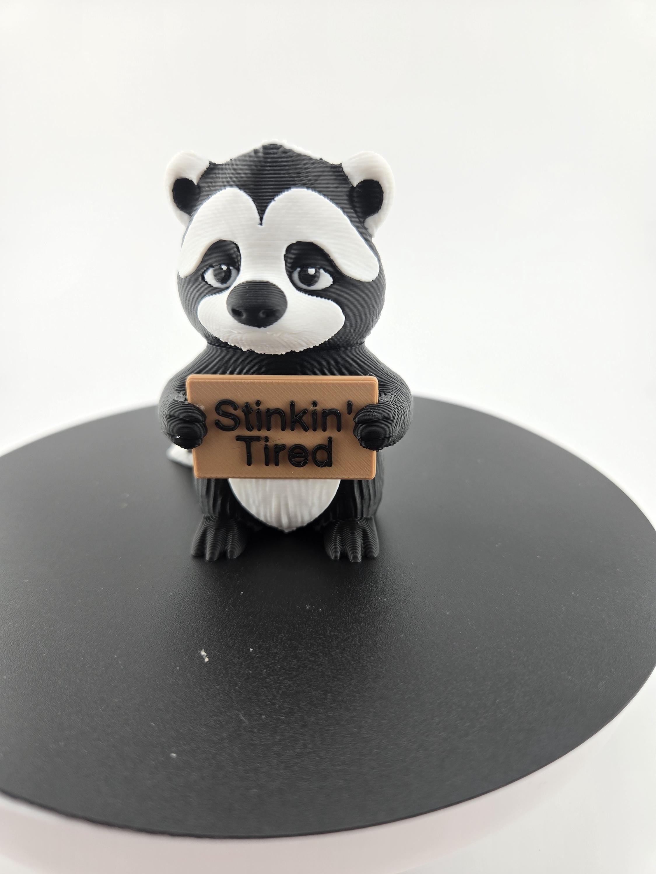 3D Printed Animals with Attitude | Funny Desk or Shelf Decor