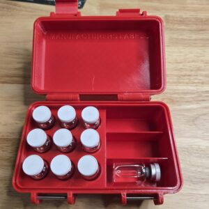 3ml Peptide vial Storage Case