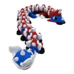 Plumber Dragon | Articulated Miniature 3D Printed Fantasy Creature Collectible Gift - Image 3