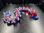 Plumber Dragon | Articulated Miniature 3D Printed Fantasy Creature Collectible Gift