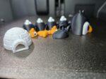 Penguin | Articulated Miniature 3D Printed Fantasy Creature Collectible Gift - Image 4