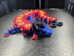 Superhero Dragon | 3D Printed Articulated Figure | Flexible Fidget Toy | 16" Comic Style Desk Decor - Image 2